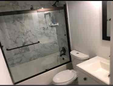 Large bedroom with private bathroom