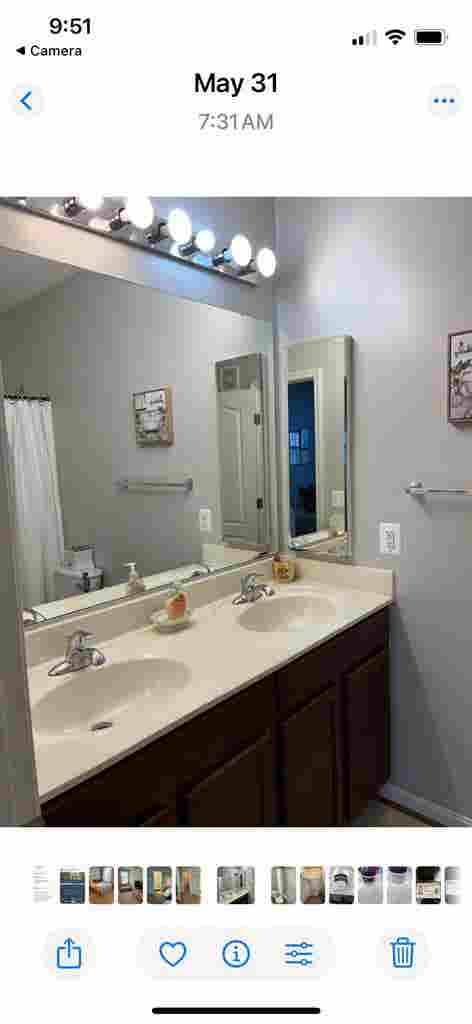 Master bedroom, private bathroom