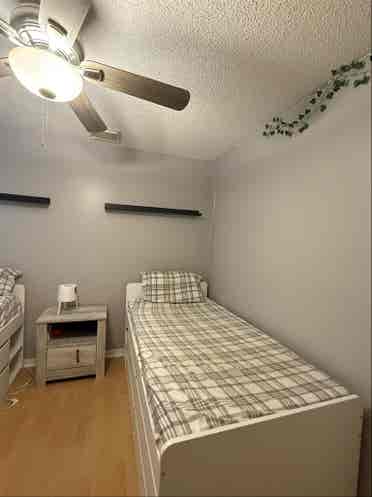 Private room for rent