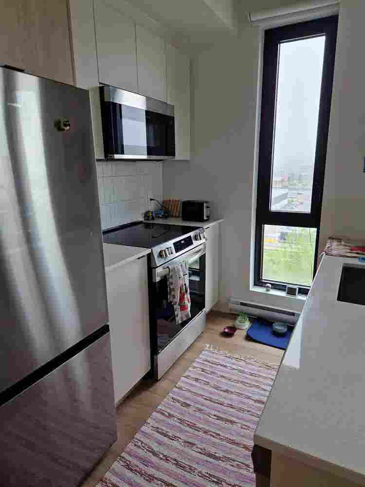Bright room in a new building
