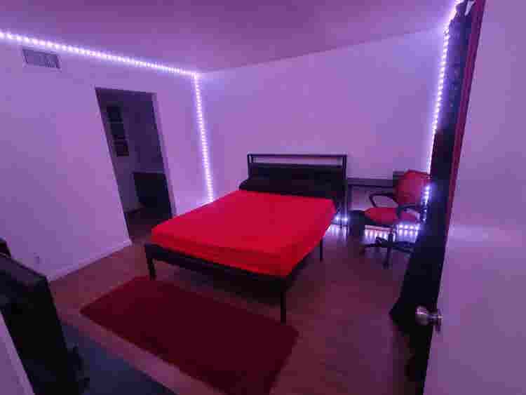 Fully-furnished master bedroom