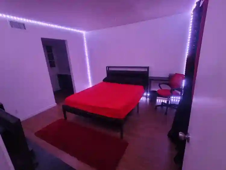 Fully-furnished master bedroom