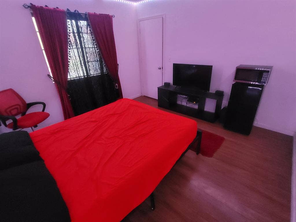 Fully-furnished master bedroom