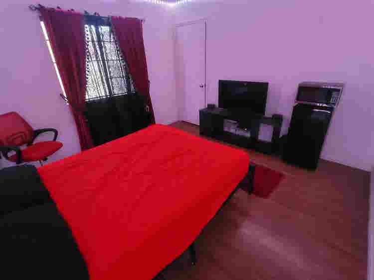 Fully-furnished master bedroom
