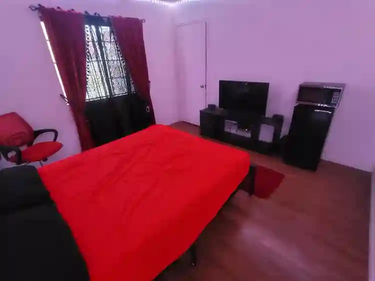 Fully-furnished master bedroom