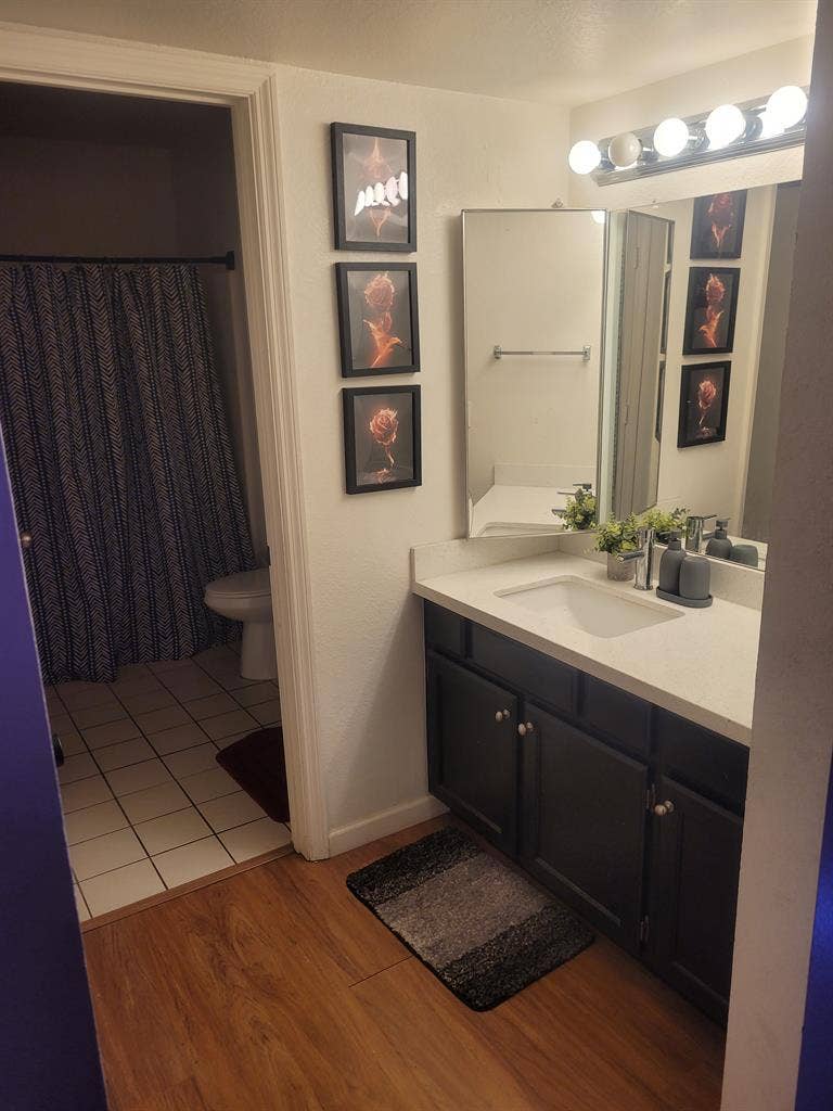 Fully-furnished master bedroom
