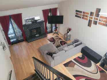 Fully-furnished master bedroom