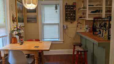Artsy Home with Room available.