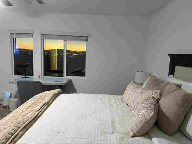 Master bedroom- new townhome