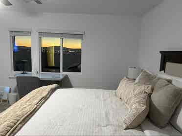 Master bedroom- new townhome