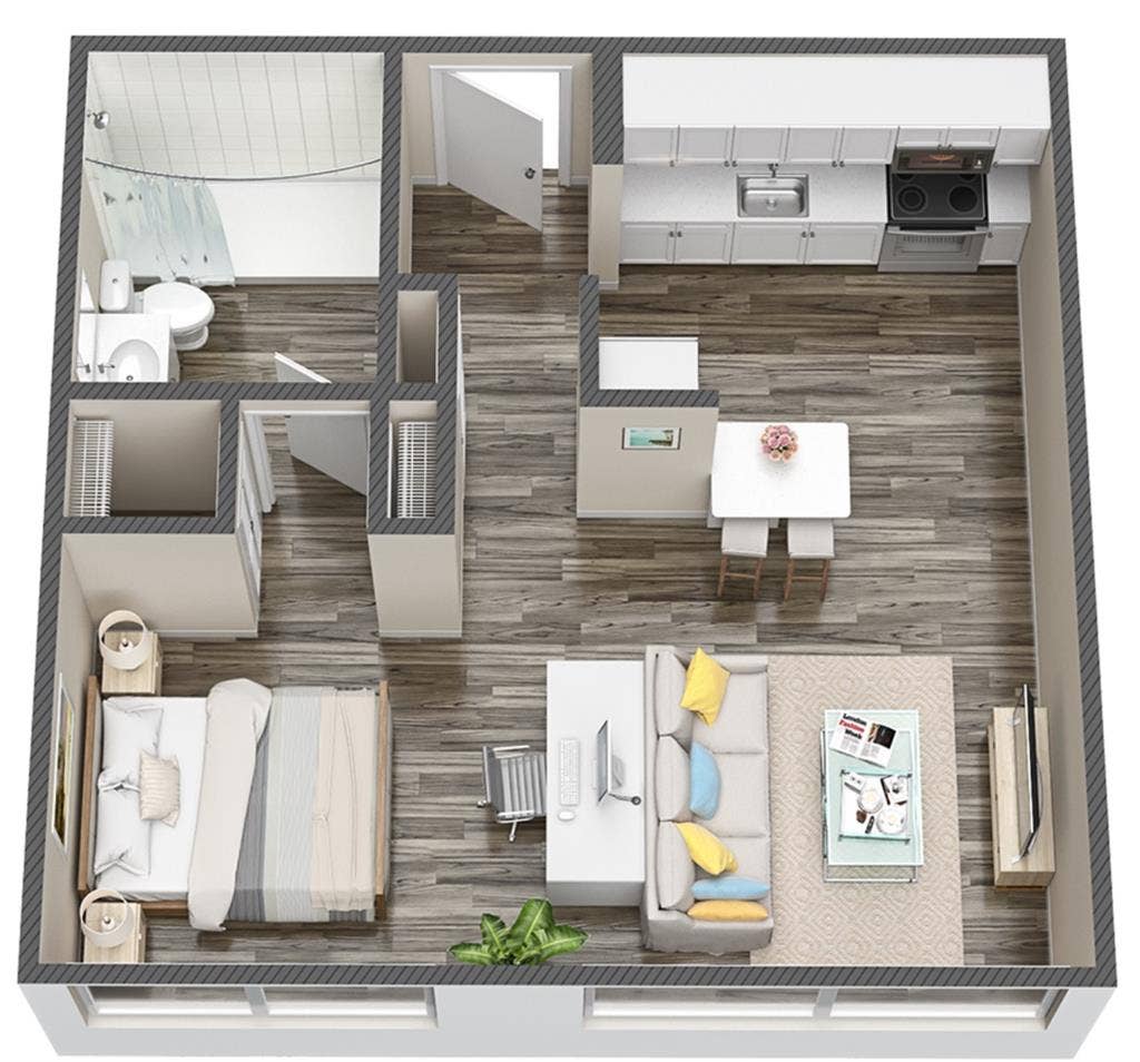 Studio for rent