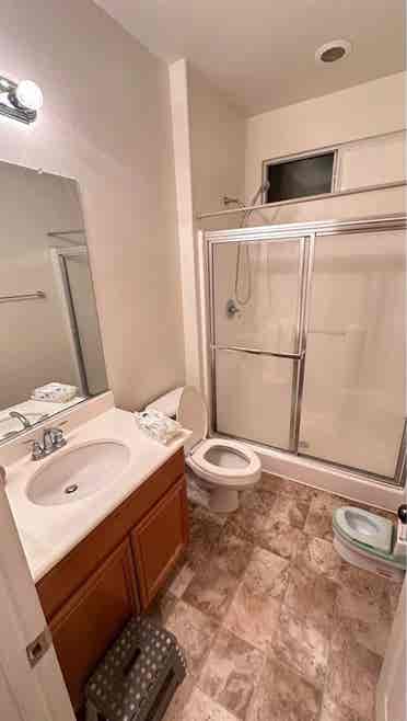 Own room and bathroom