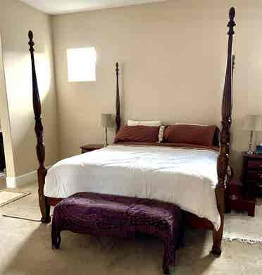 Private furnished Master Bedroom