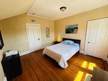 Sunny spacious room in Downtown