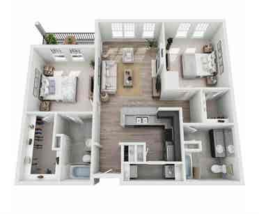2-Bedroom in Midtown Atlanta