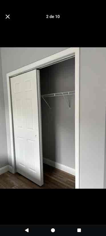 Room with shared bathroom.
