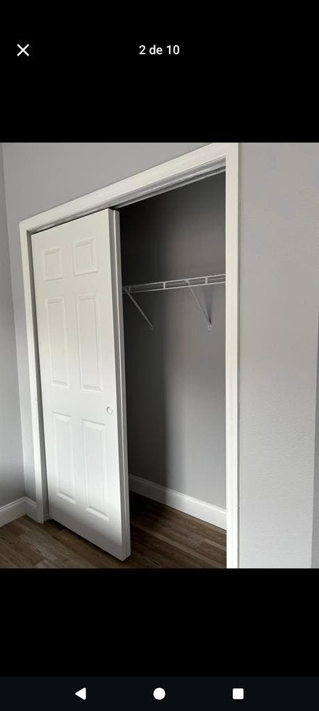 Room with shared bathroom.