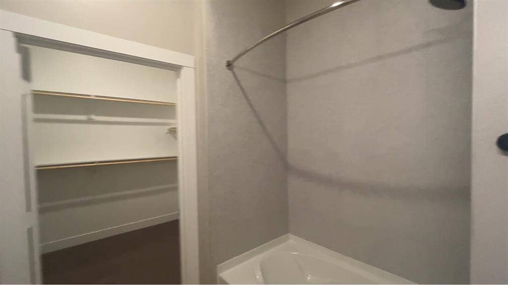 Private room with separate bath.