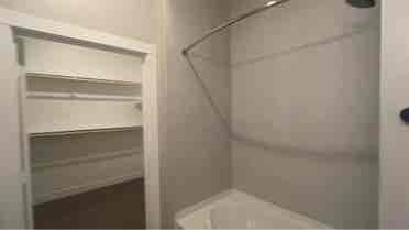 Private room with separate bath.