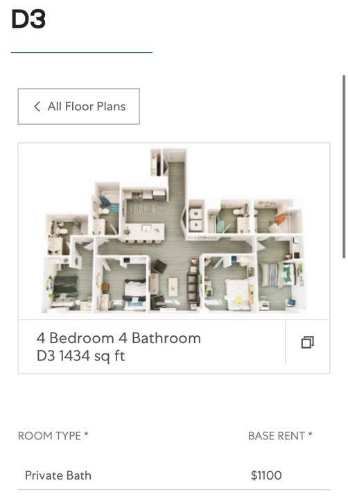 Need someone to take over my lease