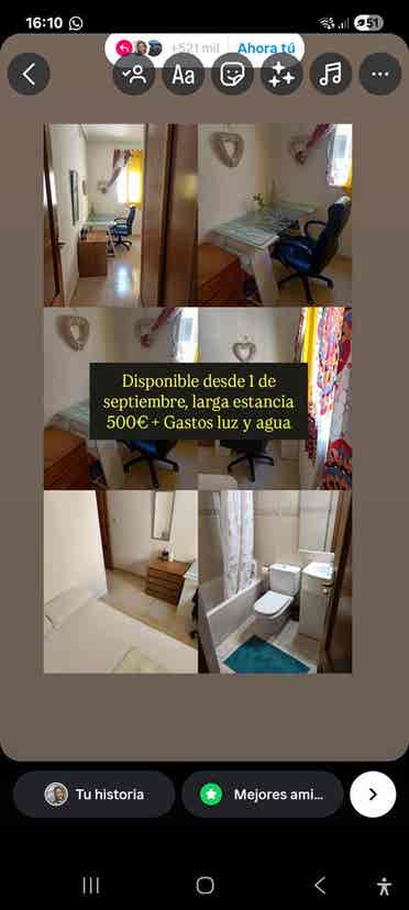 HABITACION SOLO CHICA