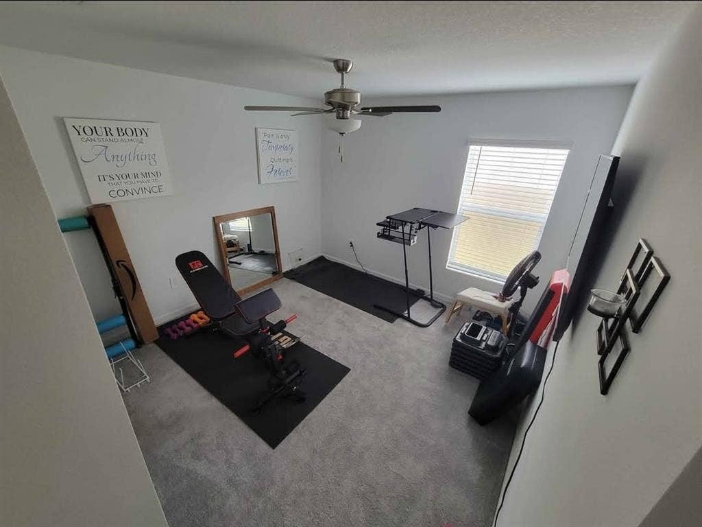 2 Private Rooms, Bathroom & Office