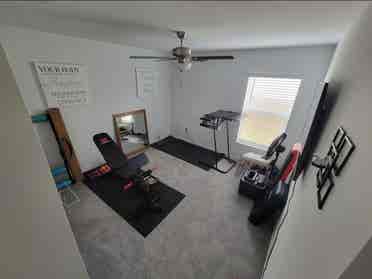 2 Private Rooms, Bathroom & Office