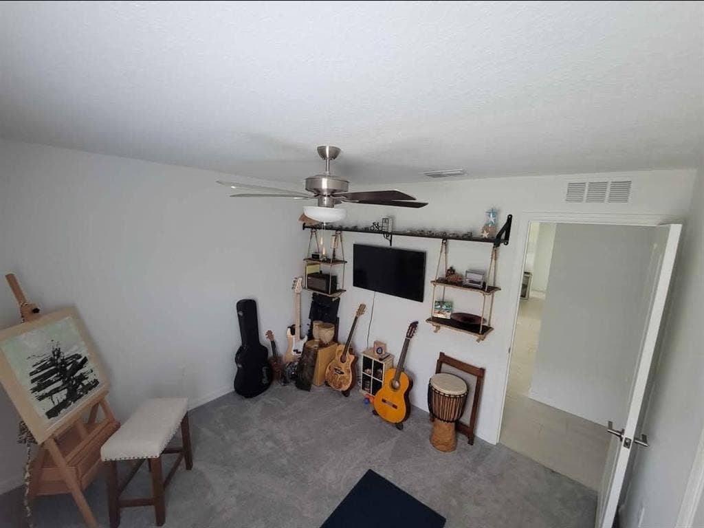 2 Private Rooms, Bathroom & Office