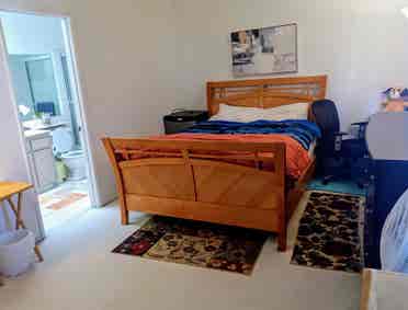 Gorgeous large master room ownbath