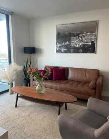 Double furnished room