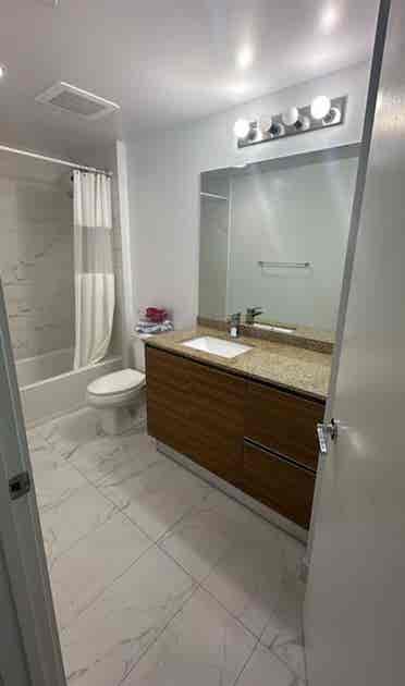 Double furnished room