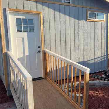 Separate back house