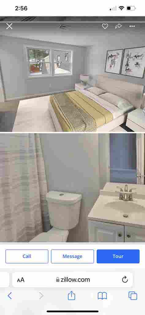 Private bed and bath