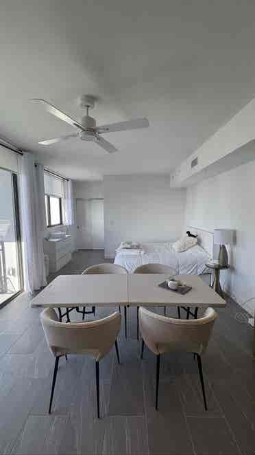 Large bright studio for rent