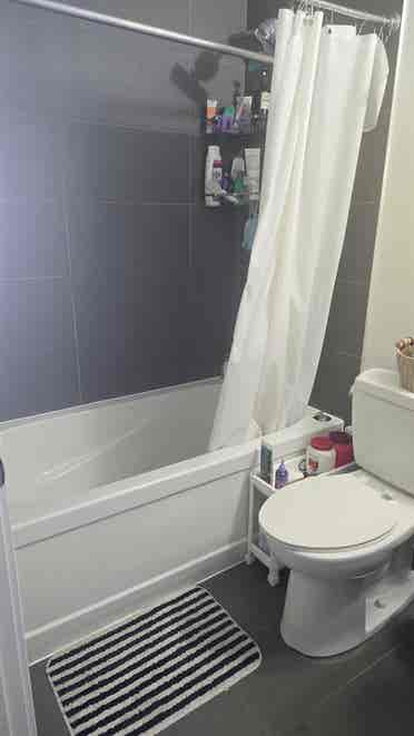 1 bedroom and private washroom