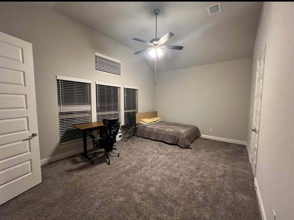 Master bed available for rent