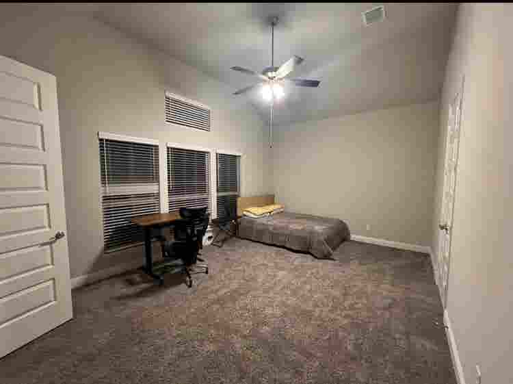 Master bed available for rent