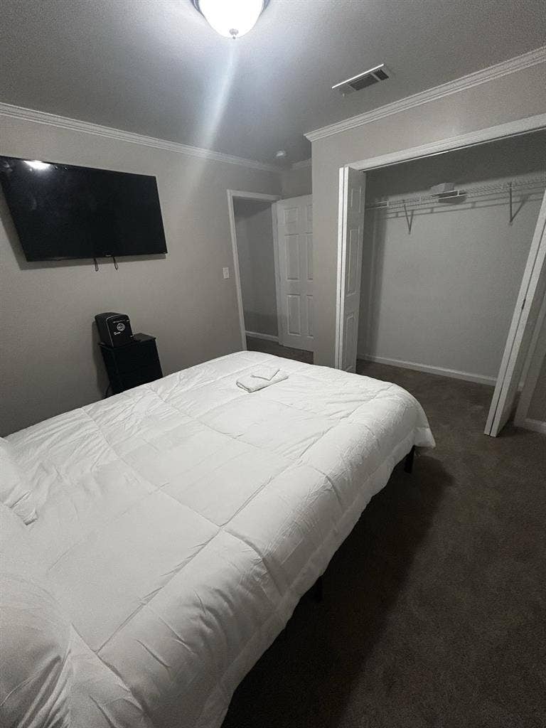 A comfy room that feels like home.