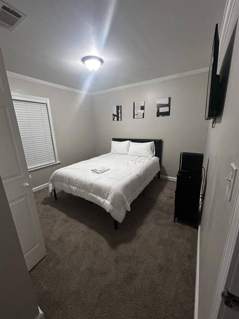A comfy room that feels like home.