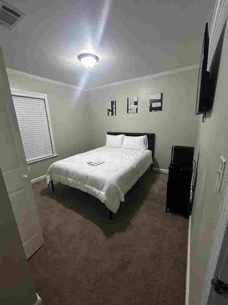 A comfy room that feels like home.