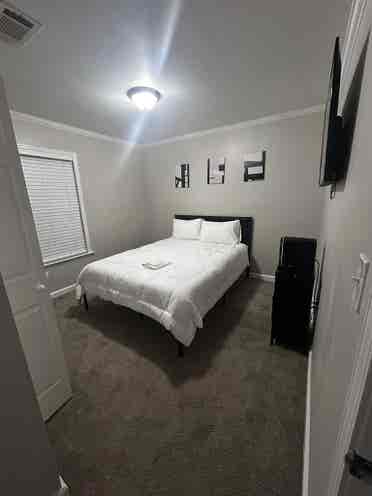 A comfy room that feels like home.