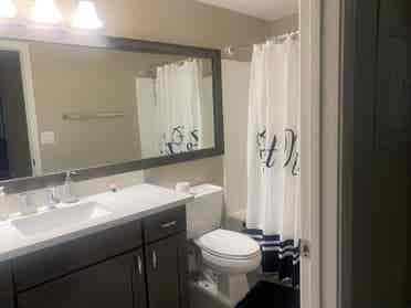 $ 
Private Bedroom + Bathroom