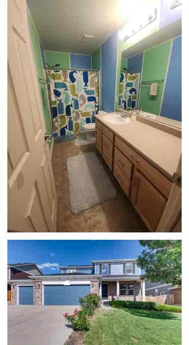Private room with own bathroom.