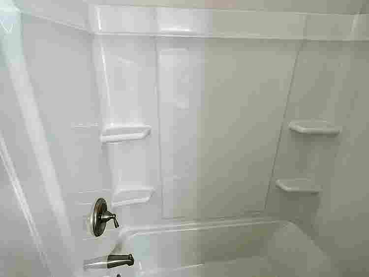 One bed on bath