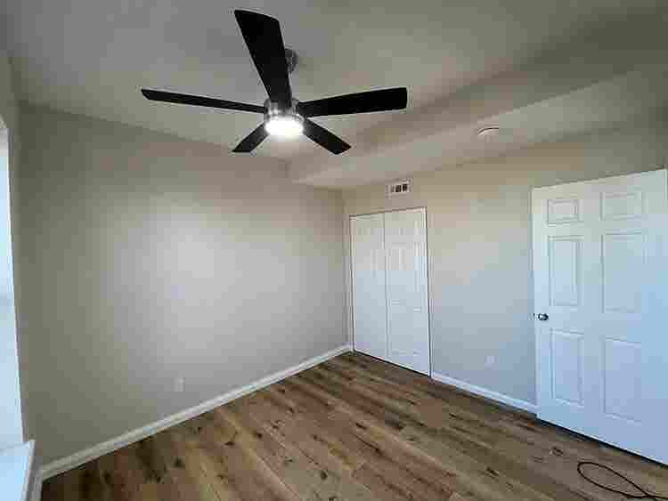 One bed on bath