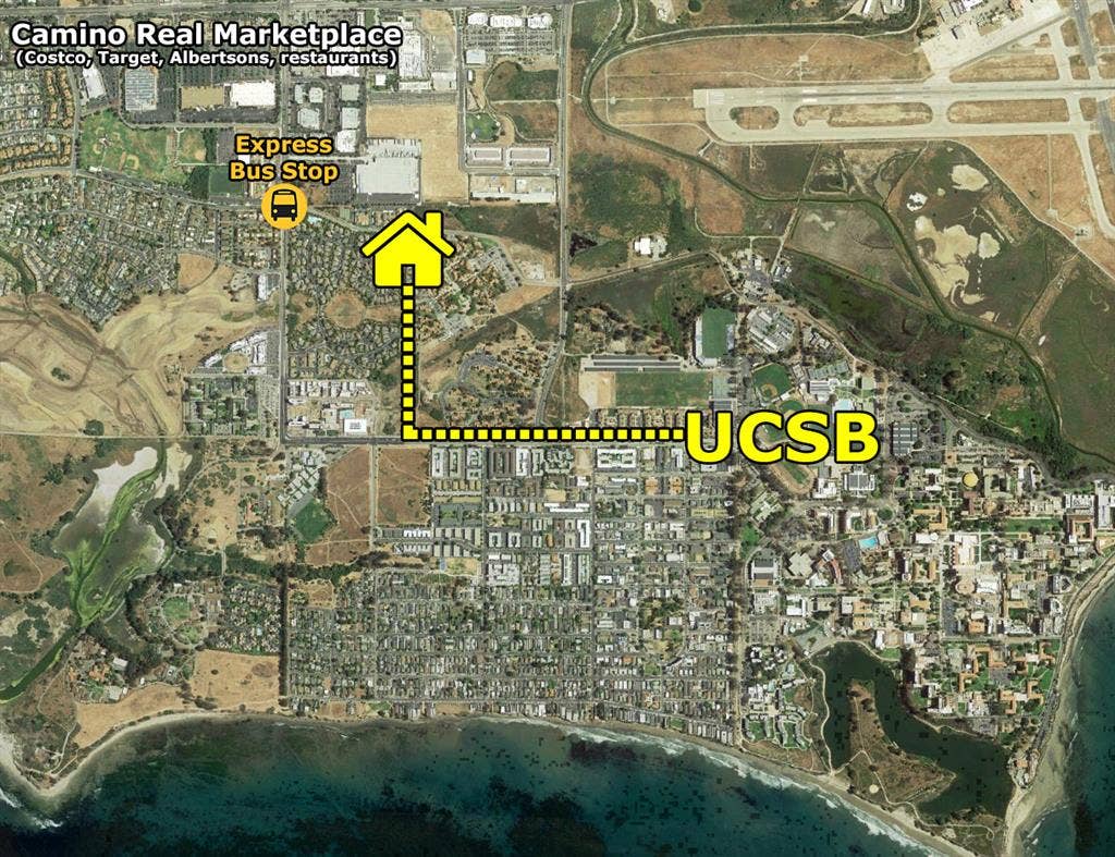 Furnished private room next to UCSB