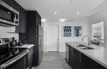 Master bedroom in east village