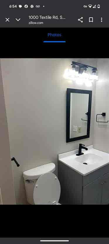 Spacious  bath for rent