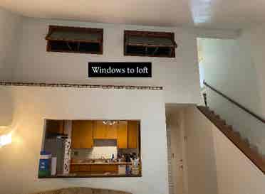 Sept 1 private loft for rent