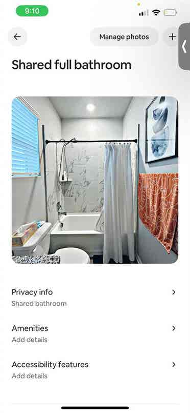 Room for rent outside of converse
